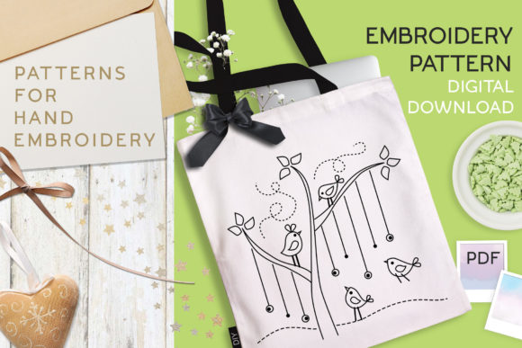 Birds Tree DIY Embroidery: A Charming Gift Choice