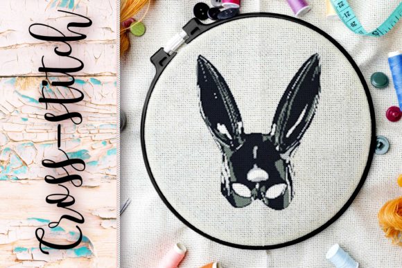 Charming Embroidery Cross-stitch Bunny