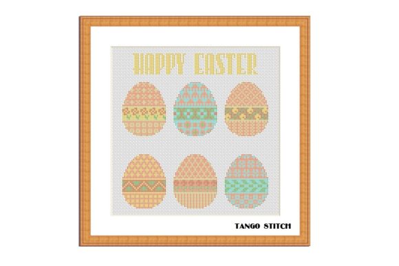 Easter Cross Stitch Embroidery Pattern Review