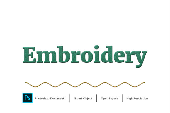 Embroidery Text Layer Style: A Designer's Review