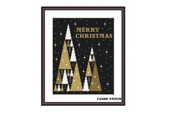 Merry Christmas Cross Stitch Pattern Review