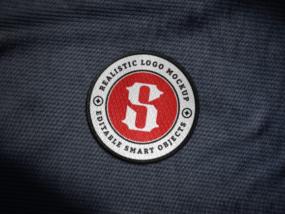 Realistic Embroidery Badge Logo: A Versatile Design
