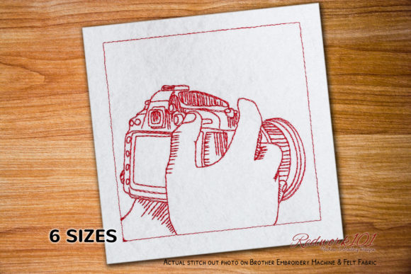 Review: DSLR Camera in Hand Embroidery Design
