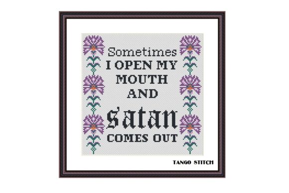 Review: Sometimes Funny Cross Stitch Pattern