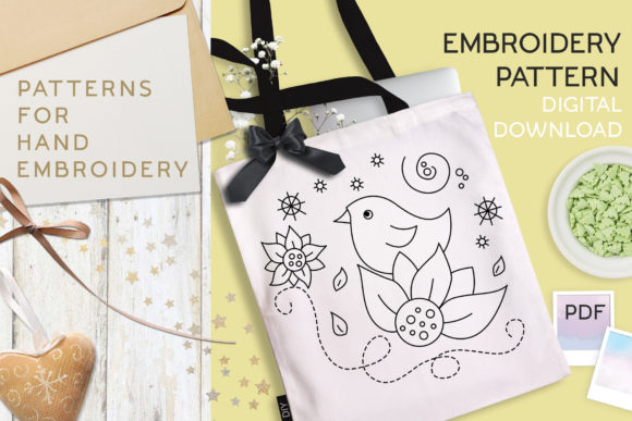 Review: Sunflower Bird Embroidery DIY for Business