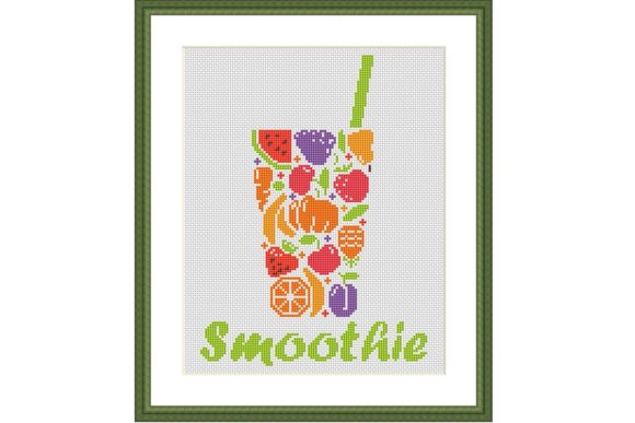 Smoothie Kitchen Cross Stitch Pattern Review